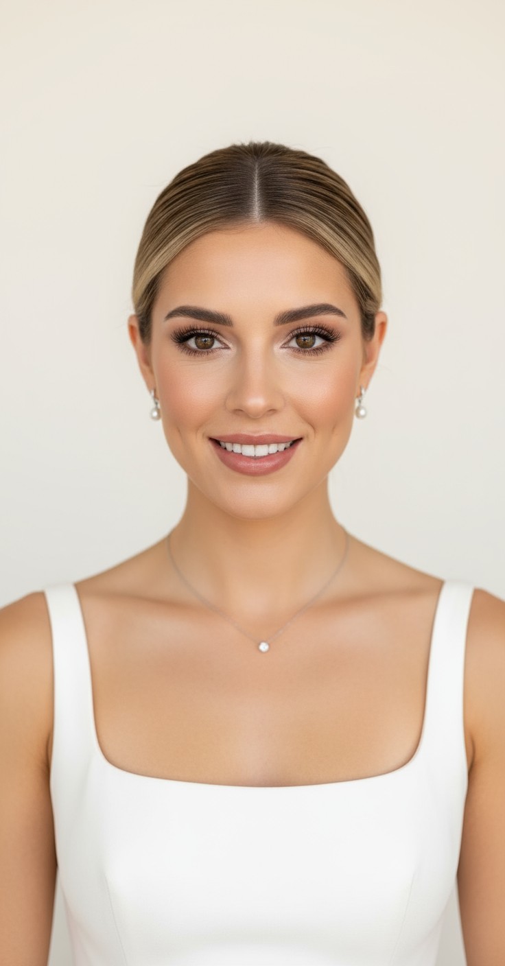 After Hair Bun Hairstyle For Wedding